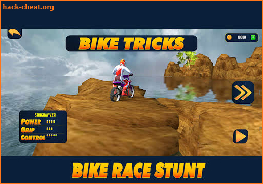 Moto cross bike racing stunt screenshot