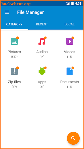 Moto File Manager screenshot