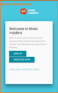 Moto Insiders screenshot