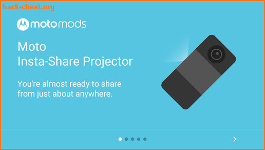 Moto Mods Projector screenshot