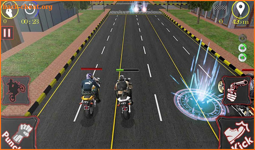 Moto Race Battle screenshot