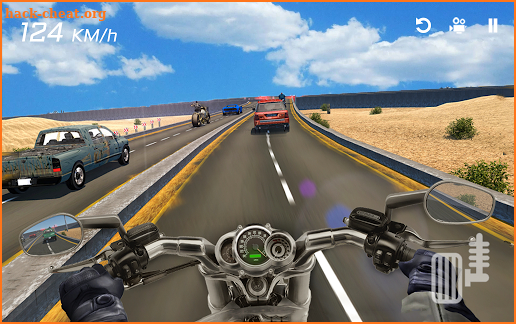 Moto Race : Highway Race Traffic Riding Simulator screenshot