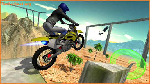 Moto Rider Hill Stunts screenshot