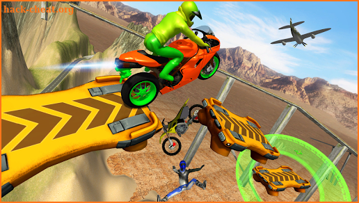 Moto Rider Hill Stunts screenshot