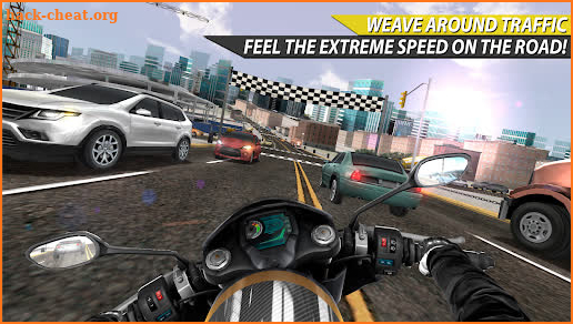 Moto Rider In Traffic screenshot