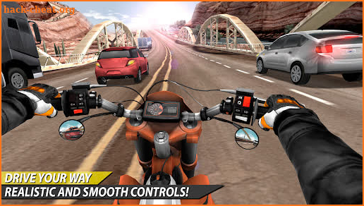 Moto Rider In Traffic screenshot