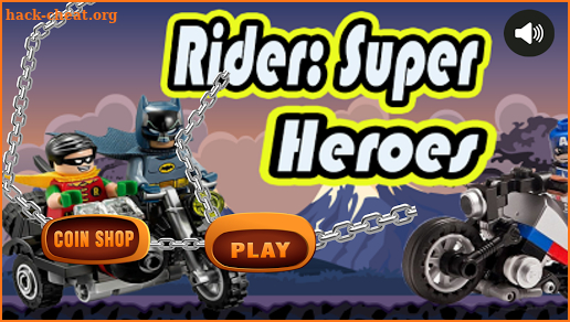Moto Rider: Super Heroes screenshot