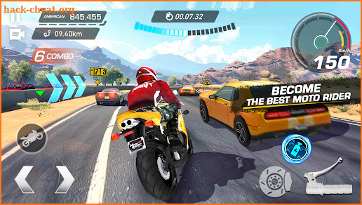 Moto Rider: Traffic Highway screenshot