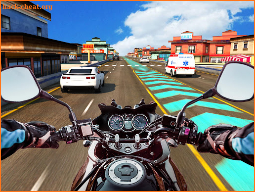 Moto Rider Traffic Race: Motorcycle Highway Racing screenshot