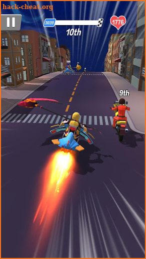 Moto Rush 3D screenshot