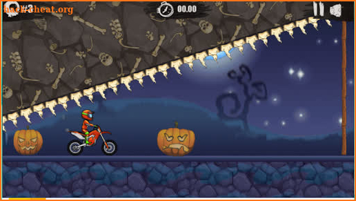 Moto X3M 6 Spooky Land screenshot