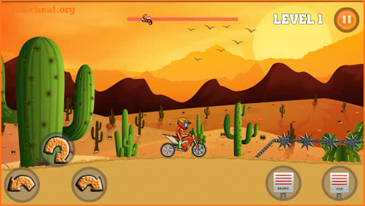 Moto X3M hill Bike Racing screenshot