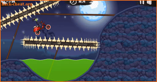 Moto X3M Spooky Land screenshot
