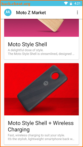 Moto Z Market screenshot