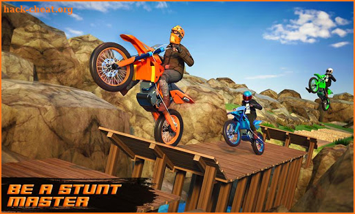 Motocross Dirt Bike stunt racing offroad bike game screenshot