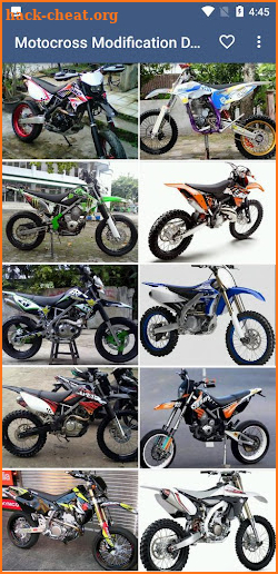Motocross Modification Design screenshot