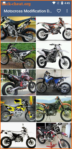 Motocross Modification Design screenshot