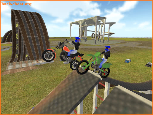 Motocross Simulator Police Chase screenshot
