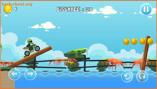 Motocycle Road 2D screenshot