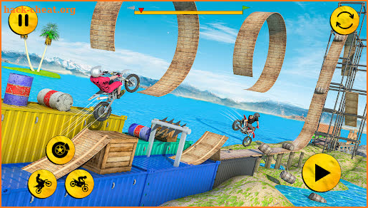Motor Bike Racing Games : Bike Stunt Master 3D screenshot