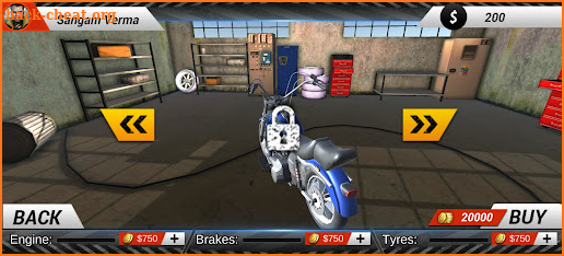 Motor Dirt Bike Racing 3D screenshot