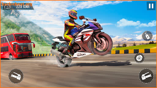 Motorbike Games: Racing rider screenshot