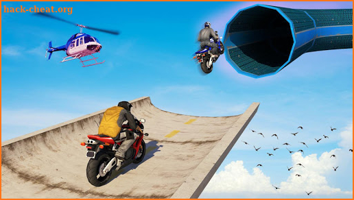 Motorbike Mega Ramp Stunts screenshot