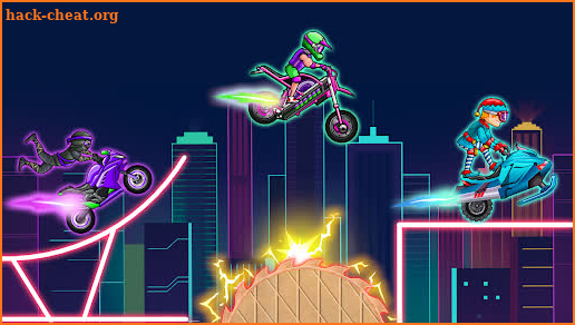 Motorbike Neon screenshot