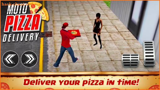 Motorbike Pizza Delivery screenshot
