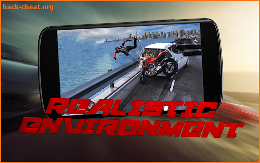 Motorbike Rider Highway 3D Traffic Race Simulator screenshot