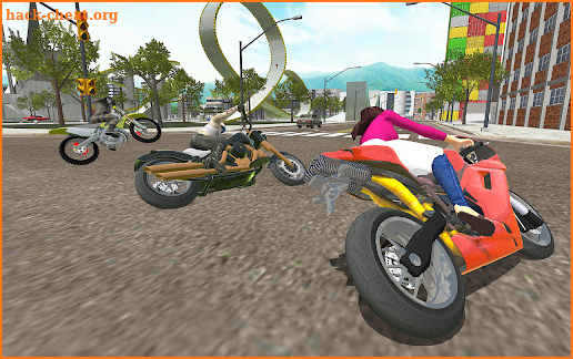 Motorbike Rush Drive Simulator screenshot