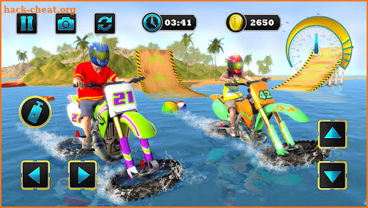 Motorbike Stunts Water Sports screenshot