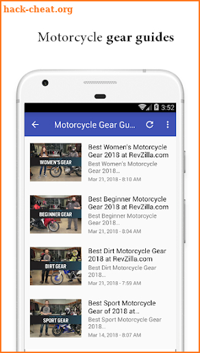 Motorcycle buyer_s guide screenshot