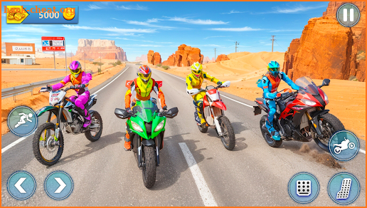 Motorcycle Crash Ragdoll Fall screenshot