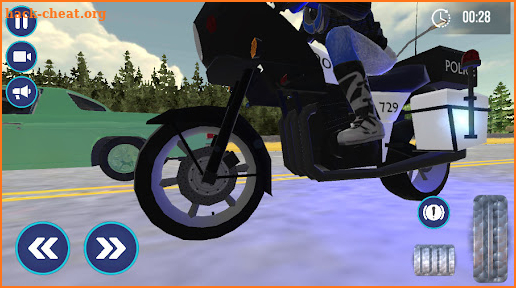 Motorcycle Police Bike screenshot