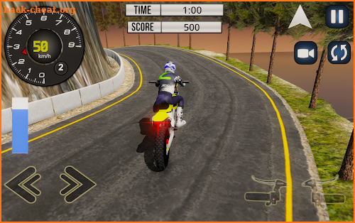 Motorcycle Racer 3D-Offroad Bike Racing Games 2018 screenshot