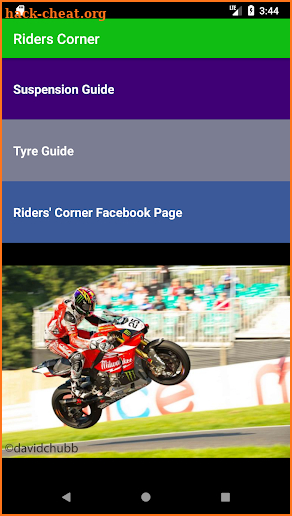 Motorcycle Suspension and Tyre Pocket Book screenshot