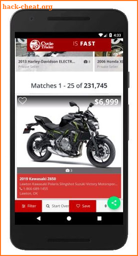 Motorcycles for Sale USA screenshot