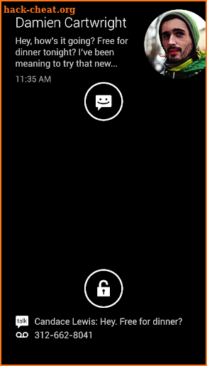Motorola Active Display screenshot