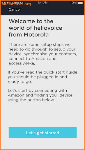 Motorola hellovoice screenshot