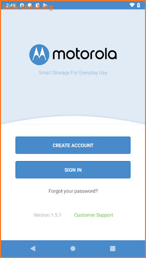 Motorola Smart Safe screenshot