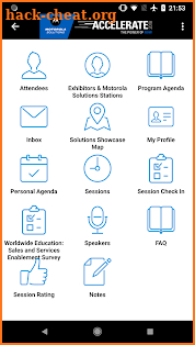 Motorola Solutions Events screenshot