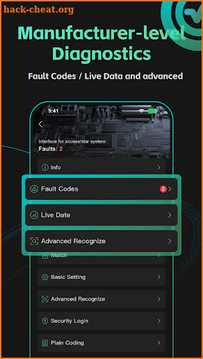 MotorSure PAG Car Diagnostics screenshot