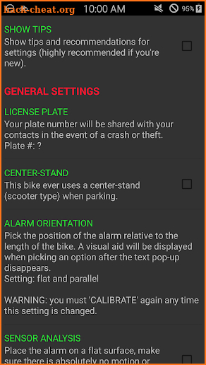MotoSpy™ - Trial (14 days) | Motorcycle SMS alarm screenshot