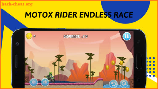 MotoX Rider Endless Race screenshot