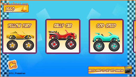 Motu Patlu Monster Car Game screenshot
