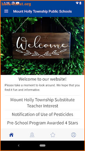 Mount Holly Township Schools screenshot