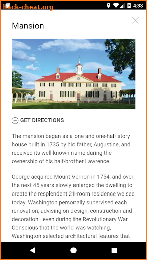 Mount Vernon screenshot