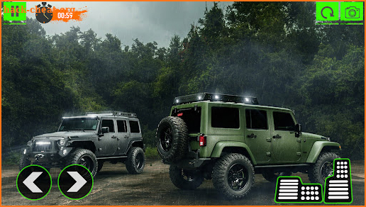 Mountain 4x4 Jeep Driver Sim screenshot