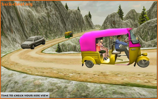 Mountain Auto Tuk Tuk Rickshaw : New Games 2021 screenshot